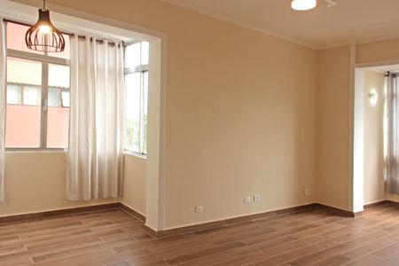 Sala de apartamento para alugar com 3 quartos, 130m² em Ponta da Praia, Santos