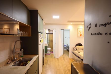 Apartamento para alugar com 35m², 2 quartos e sem vagaCozinha - Área de serviço 