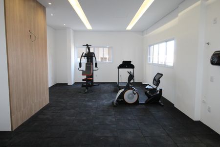 Apartamento para alugar com 63m², 2 quartos e 2 vagasÁrea comum - Academia