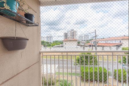 Sacada da Sala de apartamento à venda com 3 quartos, 63m² em Jardim Ipaussurama, Campinas