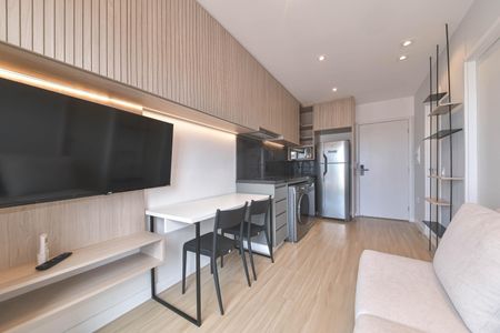 Apartamento para alugar com 35m², 1 quarto e sem vaga Apartamento para alugar com 35m², 1 quarto e sem vagaSala - Cozinha Integrada