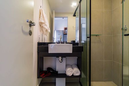 Apartamento para alugar com 20m², 1 quarto e sem vaga Apartamento para alugar com 20m², 1 quarto e sem vagaBanheiro