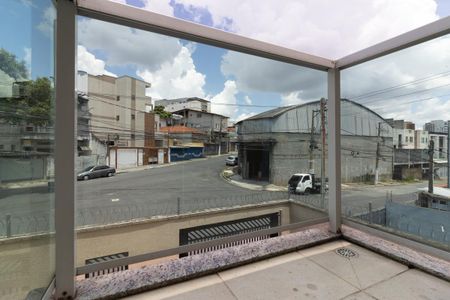 Sacada da Sala/Cozinha de apartamento à venda com 2 quartos, 40m² em Cidade Patriarca, São Paulo