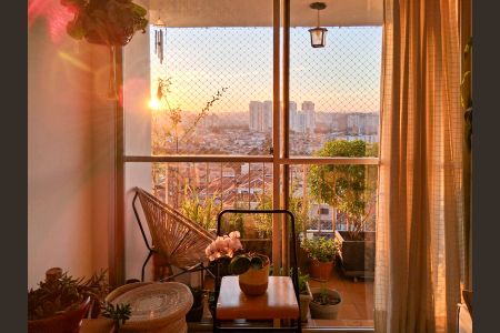 Por do Sol Vista da Varanda de apartamento à venda com 4 quartos, 96m² em Vila Sonia, São Paulo