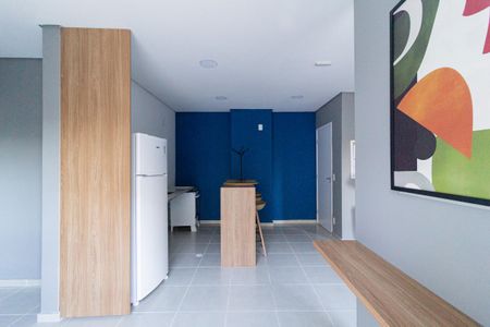 Apartamento para alugar com 49m², 2 quartos e 1 vagaÁrea comum - Salão de festas