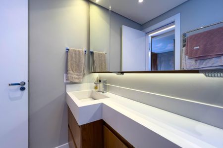 Apartamento à venda com 110m², 3 quartos e 2 vagas Apartamento à venda com 110m², 3 quartos e 2 vagasBanheiro do quarto 1