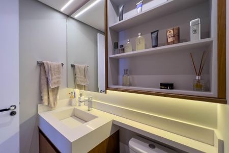 Apartamento à venda com 110m², 3 quartos e 2 vagas Apartamento à venda com 110m², 3 quartos e 2 vagasBanheiro