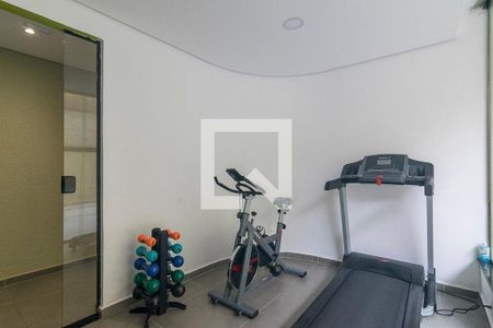 Apartamento para alugar com 33m², 1 quarto e 1 vaga Apartamento para alugar com 33m², 1 quarto e 1 vagaÁrea comum - Academia