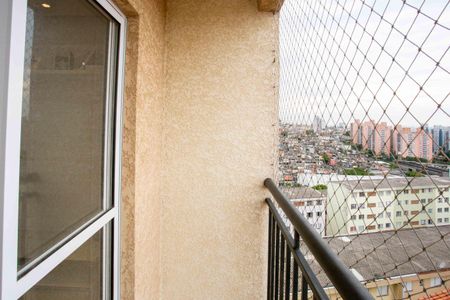 Varanda da Sala de apartamento para alugar com 2 quartos, 47m² em Campanário, Diadema