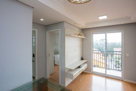 Sala de apartamento para alugar com 2 quartos, 47m² em Campanário, Diadema