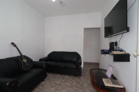 Sala de casa à venda com 2 quartos, 129m² em Parque Sao Vicente, Santo André