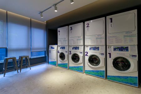 Studio para alugar com 24m², 1 quarto e 1 vagaLavanderia