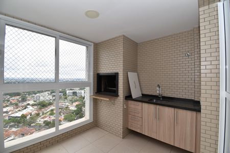 Sacada com churrasqueira de apartamento para alugar com 3 quartos, 113m² em Cristo Rei, Curitiba