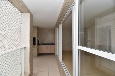 Sacada com churrasqueira de apartamento para alugar com 3 quartos, 113m² em Cristo Rei, Curitiba