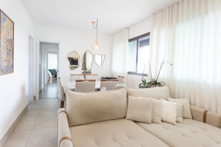 sala de apartamento à venda com 3 quartos, 96m² em Buritis, Belo Horizonte