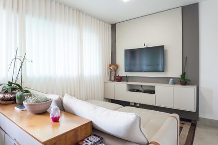 Sala de TV de apartamento à venda com 3 quartos, 96m² em Buritis, Belo Horizonte