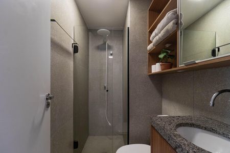 Apartamento para alugar com 34m², 2 quartos e sem vagaBanheiro