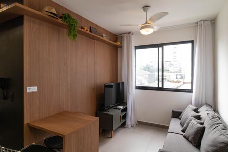 Sala de apartamento para alugar com 2 quartos, 34m² em Barra Funda, São Paulo