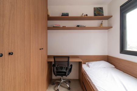 Quarto 2 de apartamento para alugar com 2 quartos, 34m² em Barra Funda, São Paulo