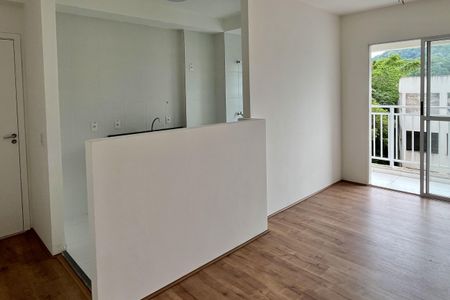 Sala de apartamento para alugar com 3 quartos, 82m² em Morro Nova Cintra, Santos