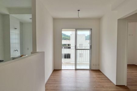 Sala de apartamento para alugar com 3 quartos, 82m² em Morro Nova Cintra, Santos