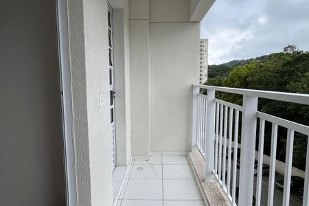 Varanda da Sala de apartamento para alugar com 3 quartos, 82m² em Morro Nova Cintra, Santos