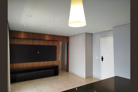 Sala com cozinha americana de apartamento para alugar com 3 quartos, 119m² em Vila Carrão, São Paulo