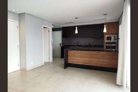 Apartamento para alugar com 119m², 3 quartos e 2 vagasSala com cozinha americana