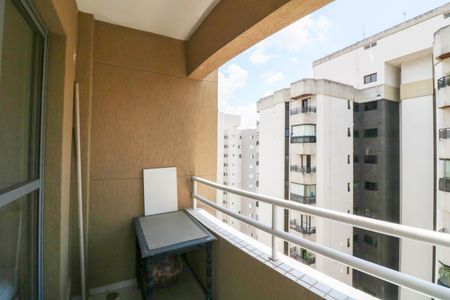 Varanda de apartamento à venda com 1 quarto, 40m² em Brooklin, São Paulo