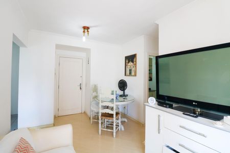 Sala de apartamento à venda com 1 quarto, 40m² em Brooklin, São Paulo