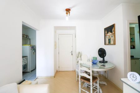 Sala de apartamento à venda com 1 quarto, 40m² em Brooklin, São Paulo