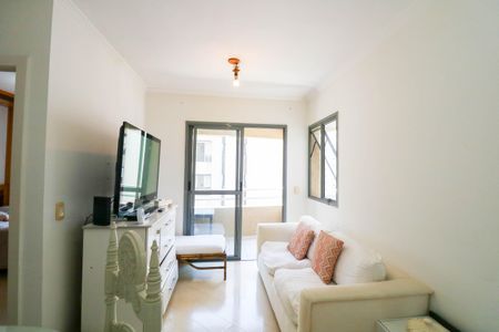 Sala de apartamento à venda com 1 quarto, 40m² em Brooklin, São Paulo