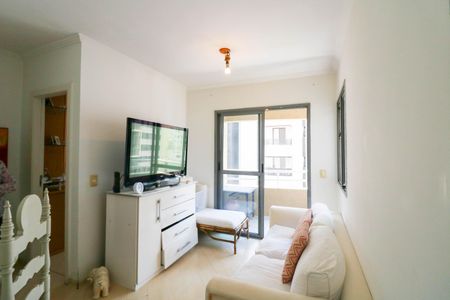 Sala de apartamento à venda com 1 quarto, 40m² em Brooklin, São Paulo