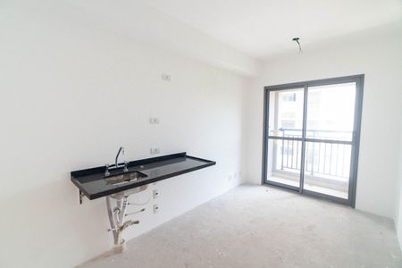 Sala/Cozinha de apartamento para alugar com 1 quarto, 28m² em Jardim Prudência, São Paulo
