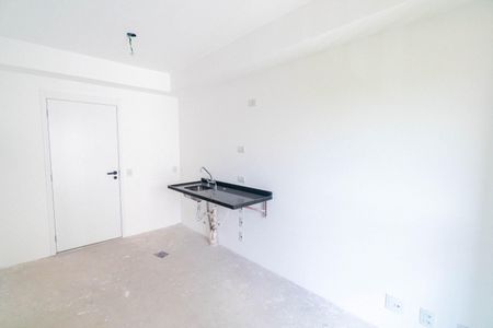Sala/Cozinha de apartamento para alugar com 1 quarto, 28m² em Jardim Prudência, São Paulo