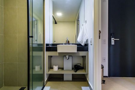 Apartamento para alugar com 20m², 1 quarto e sem vaga Apartamento para alugar com 20m², 1 quarto e sem vagaBanheiro