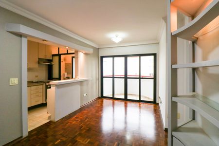 Sala de apartamento à venda com 1 quarto, 50m² em Brooklin, São Paulo