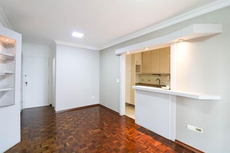 Sala de apartamento à venda com 1 quarto, 50m² em Brooklin, São Paulo