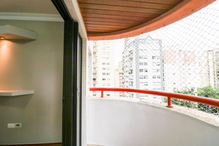 Varanda de apartamento à venda com 1 quarto, 50m² em Brooklin, São Paulo
