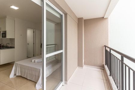 Varanda do Studio de kitnet/studio à venda com 1 quarto, 36m² em Consolação, São Paulo