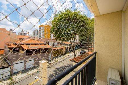 Varanda do quarto 1 de casa para alugar com 3 quartos, 153m² em Vila Valparaíso, Santo André