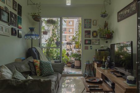 Sala de apartamento à venda com 3 quartos, 92m² em Baeta Neves, São Bernardo do Campo