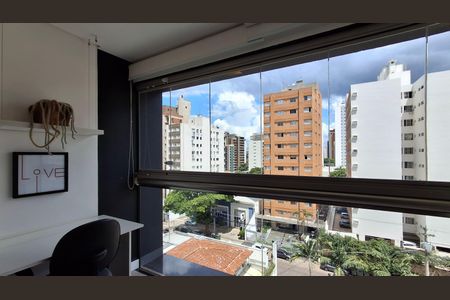 Varanda Office de apartamento para alugar com 1 quarto, 47m² em Cambuí, Campinas