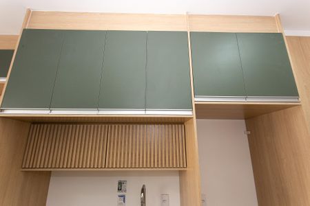 Cozinha de kitnet/studio para alugar com 1 quarto, 24m² em Tatuapé, São Paulo