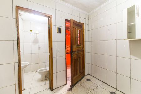 Cozinha de casa para alugar com 1 quarto, 35m² em Vila Nova Curuca, São Paulo