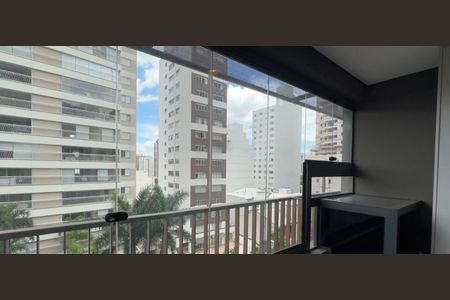 Studio para alugar com 26m², 1 quarto e sem vagaVaranda