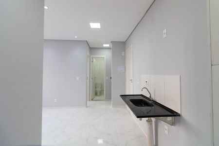 Sala - Cozinha de apartamento para alugar com 2 quartos, 35m² em Jaguaré, São Paulo
