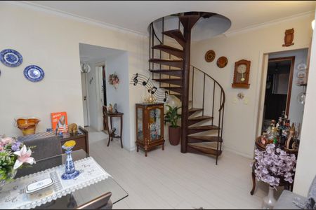 Sala de apartamento à venda com 3 quartos, 170m² em Grajaú, Rio de Janeiro