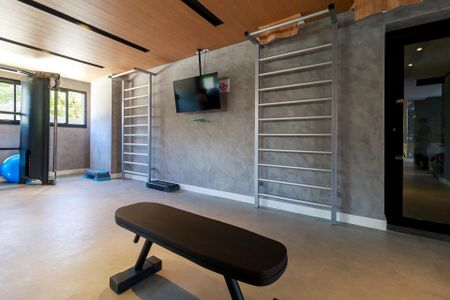 Studio para alugar com 23m², 0 quarto e sem vaga Studio para alugar com 23m², 0 quarto e sem vagaAcademia