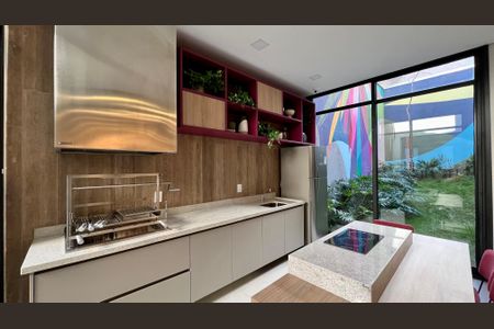 Studio para alugar com 29m², 1 quarto e sem vagaChurrasqueira